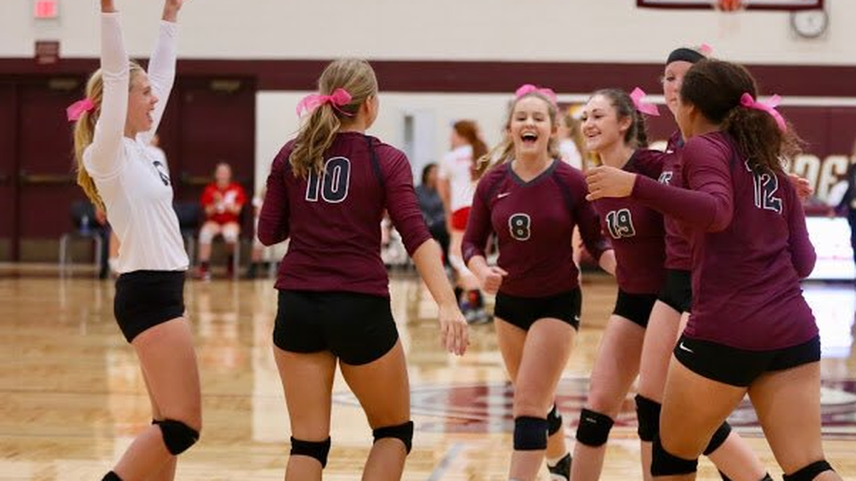 Buhler volleyball’s Faith Kretzer (19)