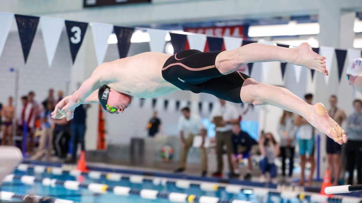Maize South senior Regan Richardson was named the Athlete of the Year after winning two more individual golds, including a record-setting performance at the Class 5-1A boys swimming state meet this past weekend.