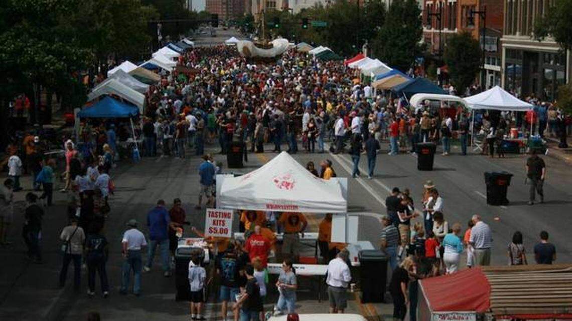 The Wichita Wagonmaster's Downtown Chili Cookoff is moving away from Naftzger Park this year.