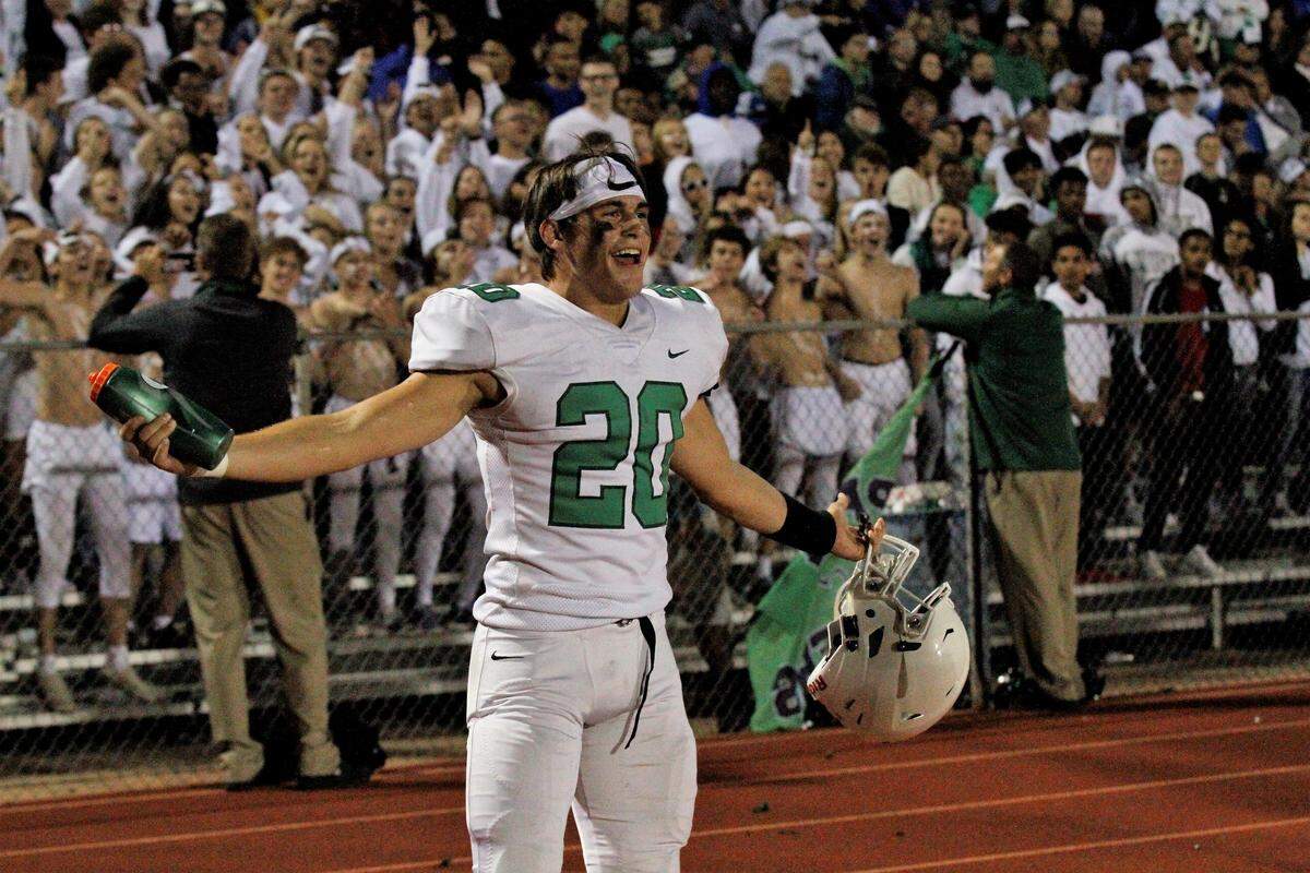 Derby senior linebacker Cade Lindsey will help lead the Panthers into the regional round against Dodge City on Friday.