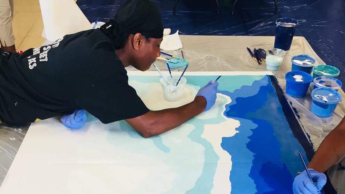 The artists at Fisch Haus, the Commerce Street art collective, plan to do their Open Studios temporary art installation at the old downtown library this summer.