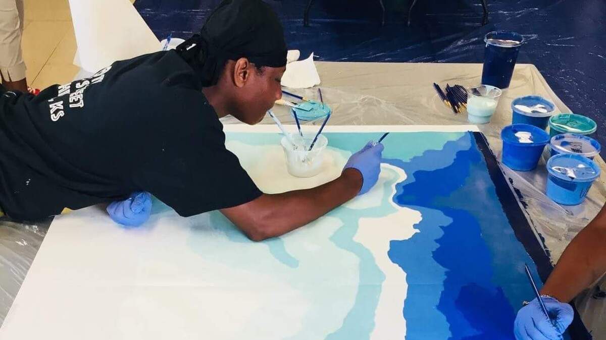 The artists at Fisch Haus, the Commerce Street art collective, plan to do their Open Studios temporary art installation at the old downtown library this summer.