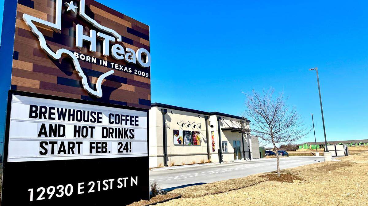Wichita’s second HTeaO franchise, which opened on the east side in December, is adding coffee and other hot drinks to its mostly tea menu.