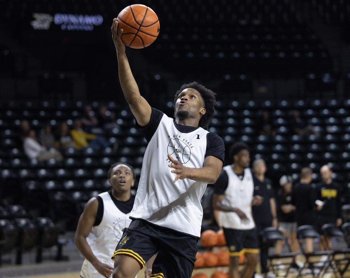 Kenyon Giles is one of many newcomers who will help lead the Wichita State men’s basketball team this season. The Shockers learned their schedule in the American Conference on Thursday.
