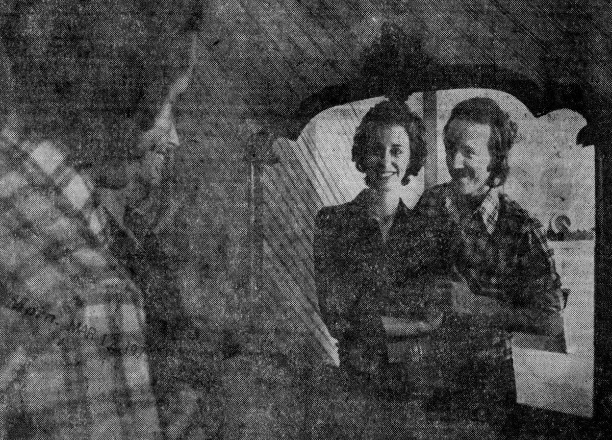 The Looking Glass founders Marni and Rich Vliet were photographed in the Looking Glass in the 1970s.