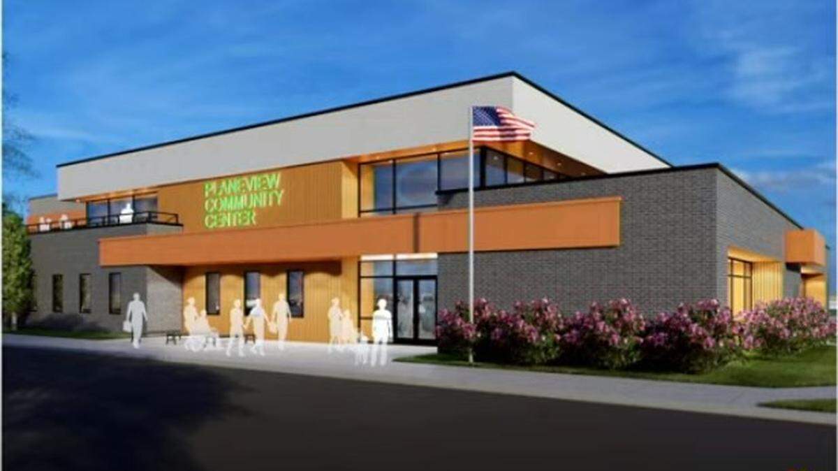 Rendering of Planeview Park Community Center by Hanney & Associates Architects.