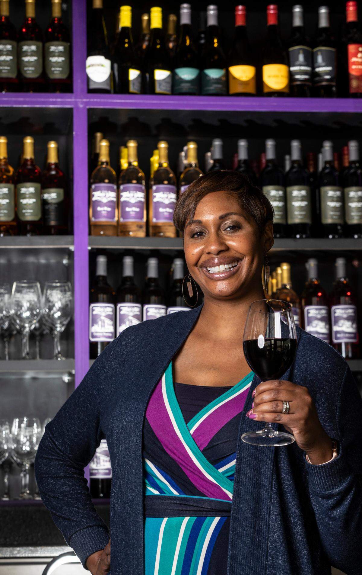 Jennifer McDonald is in the process of expanding her Jenny Dawn Cellars in downtown Wichita.