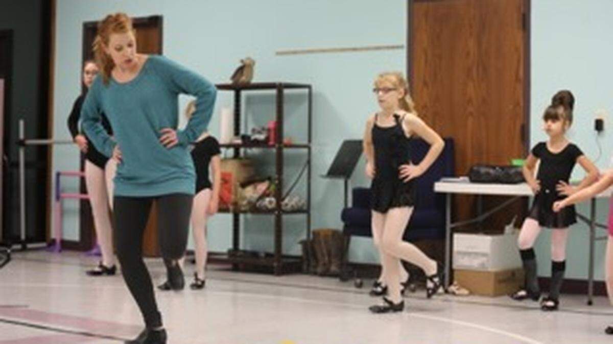 Amy Derstein, shown teaching a class, is moving her Paquita Dance Center to the first space of its own at Westlink.