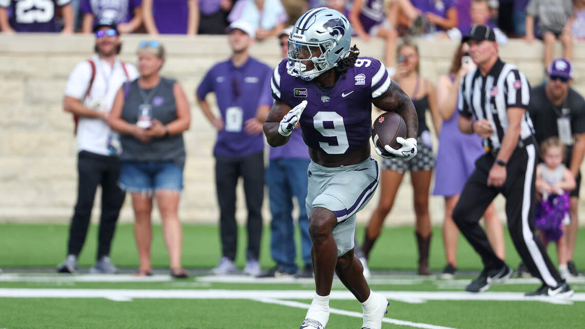 Kansas State has found a powerful goal-line runner in Oregon transfer Jay Harris