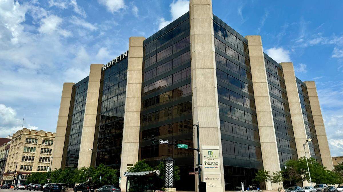 The Ruffin Building currently houses Sedgwick County Commission meetings and some county offices.