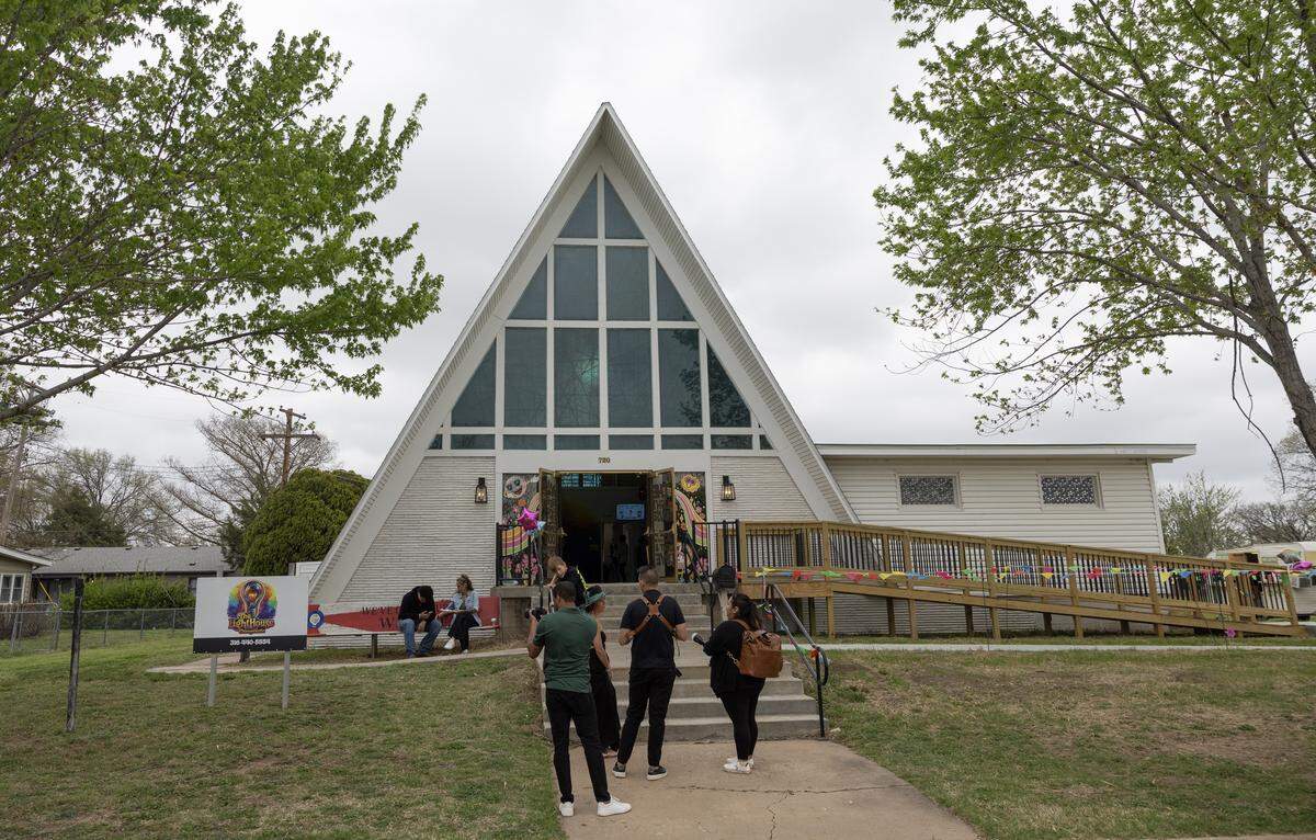 Chiropractor Devin Vrana moved her practice to a former church near Central and Tyler where she also plans to create something of a west-side Clifton Square. The new space officially kicked off Friday with a ribbon cutting.