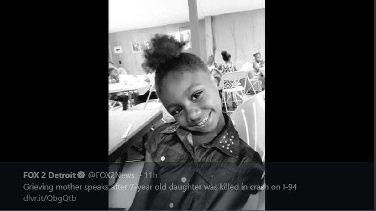 Seven-year old Dessandra Thomas was hit and killed on I-94 in Romulus, Michigan, while going to get help after her dad crashed, her mom said. The girl’s dad had been driving drunk, the Michigan State Police said.