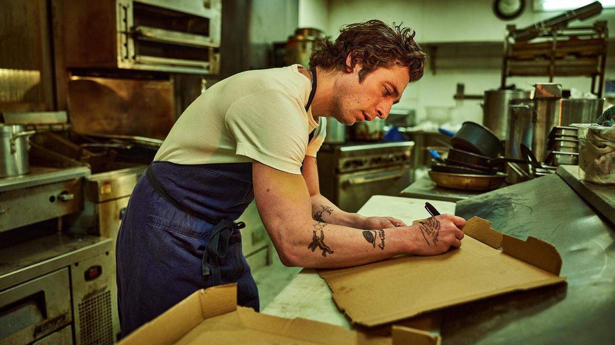 Jeremy Allen White stars in “The Bear.” All 10 episodes of Season 3 are now available to stream on Hulu and Disney+