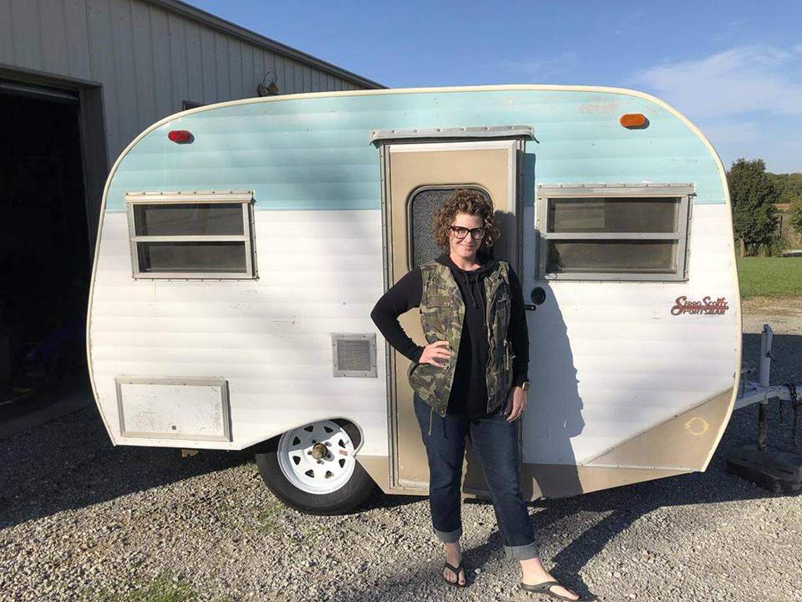 Andrea Walters, owner of Andy Kay’s Cookies, should have her “cookie camper” on the road in Wichita by April.