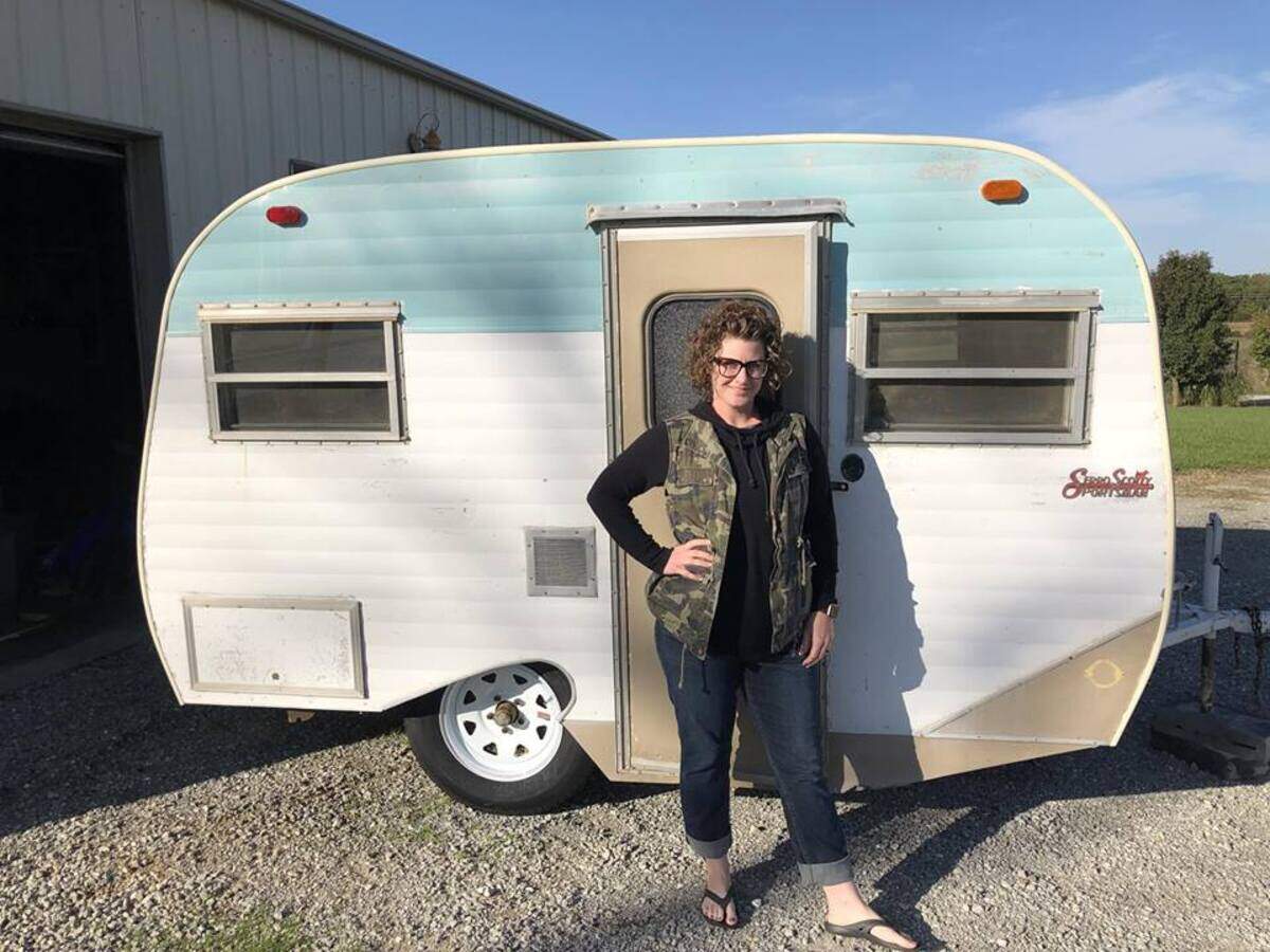Andrea Walters, owner of Andy Kay’s Cookies, should have her “cookie camper” on the road in Wichita by April.