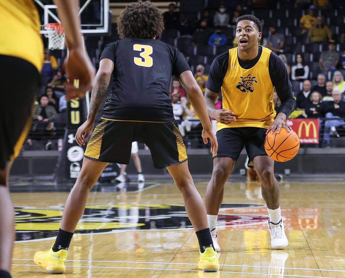 Wichita State newcomer Qua Grant has made a strong impression on teammates so far this season.