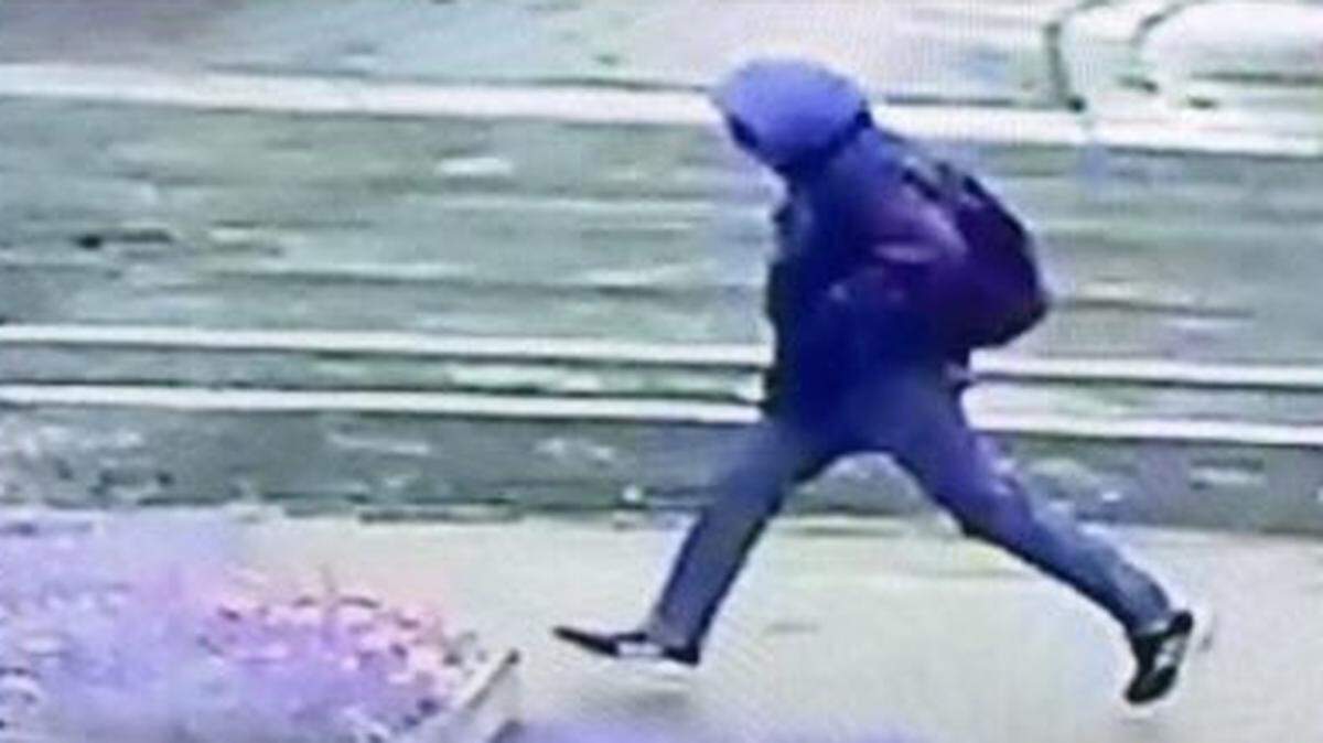 A resident in the area captured surveillance footage of the suspect. Tyler Christensen, 32, was later arrested and charged with two felonies after an attempted kidnapping, police said.