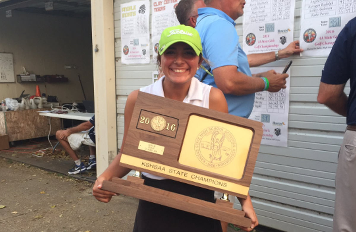 Trinity Academy girls golf’s Madison Slayton