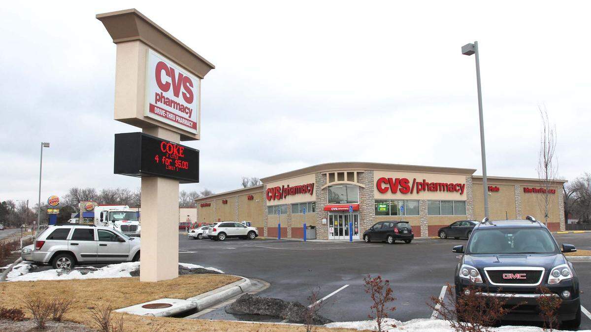 This CVS drug store at Oliver and Central in Wichita closed last month. Six Wichita locations remain.