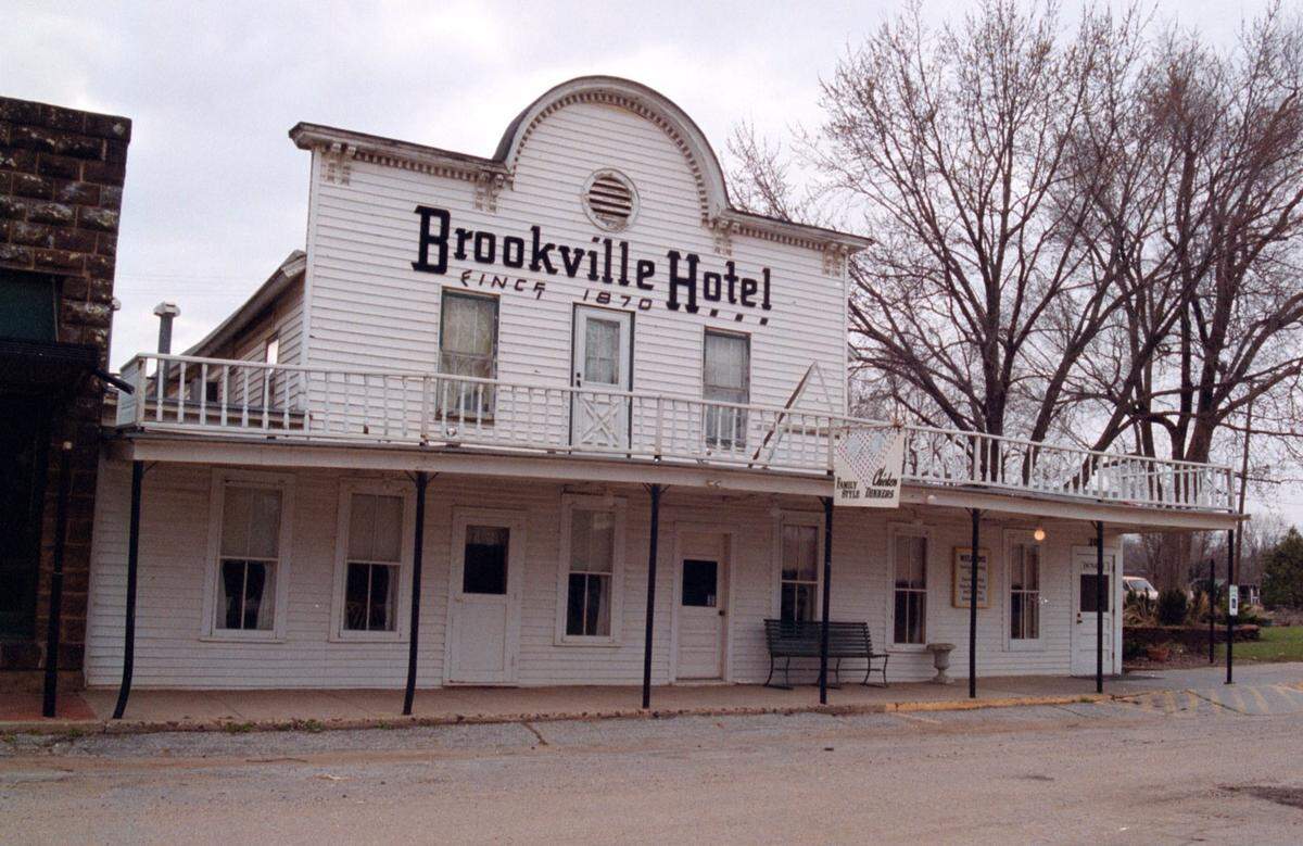 The Brookville Hotel originally operated in tiny Brookville, but owners moved it to Abilene in 2000.