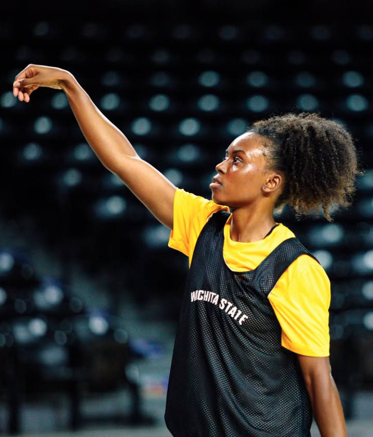 Wichita native Jaila Harding is the latest former City League star to return home to finish out her college career with the Shockers.