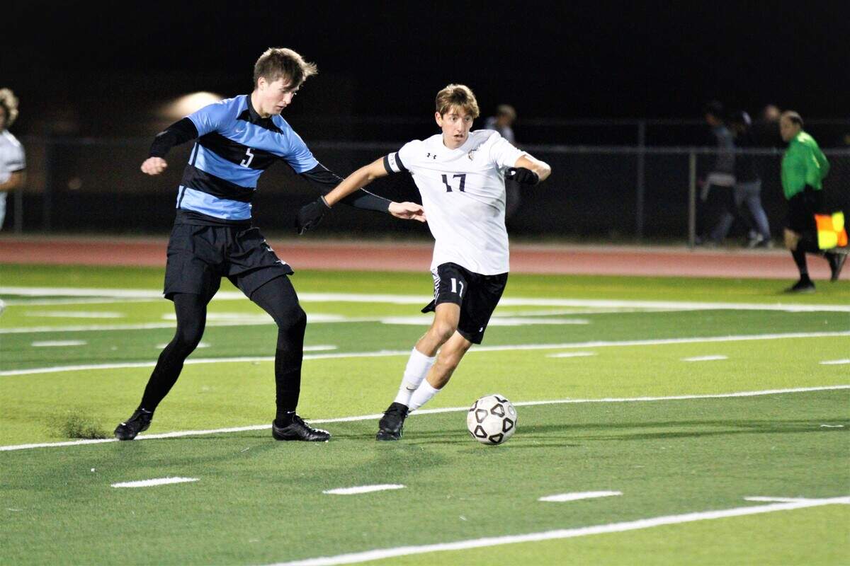 Goddard Eisenhower and Maize South were two of the four teams left in the Class 5A Kansas high school boys soccer tournament.