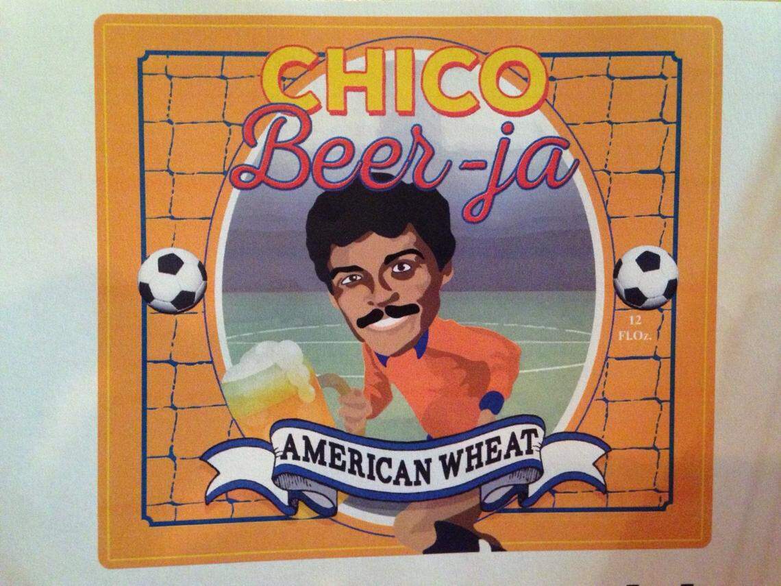 A local brewery once named a beer after the Wichita Wings legend — “Chico Beer-ja.”