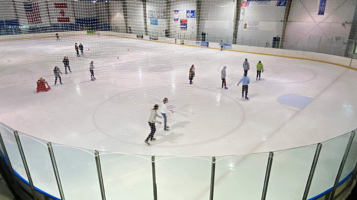 The city of Wichita went to court to settle a lawsuit after a public-private partnership with Genesis Health Clubs to manage the Wichita Ice Center went sour. An ice rink is shown in January 2022.