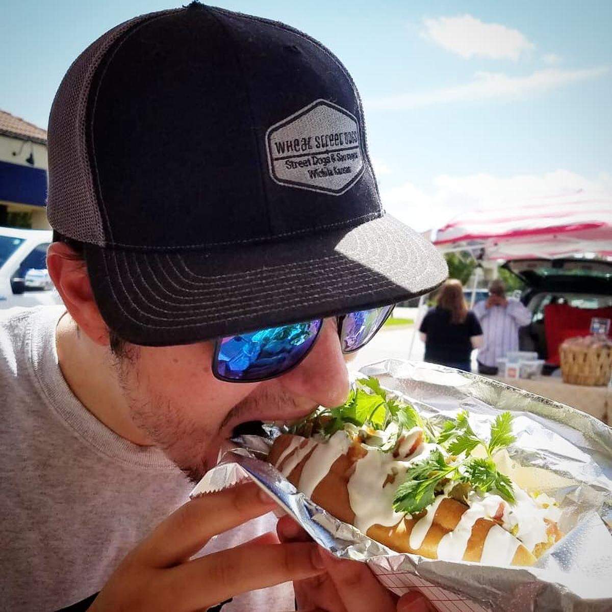Wheat Street Dogs is a vegan hot dog stand that’s been opening in Wichita for a little more than a year.