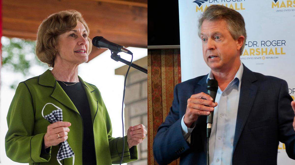 Two Kansas-based super PACs that spent heavily in last year’s U.S. Senate race are being accused of illegally concealing ties to D.C.-based PACs linked to both Republican and Democratic party leadership.