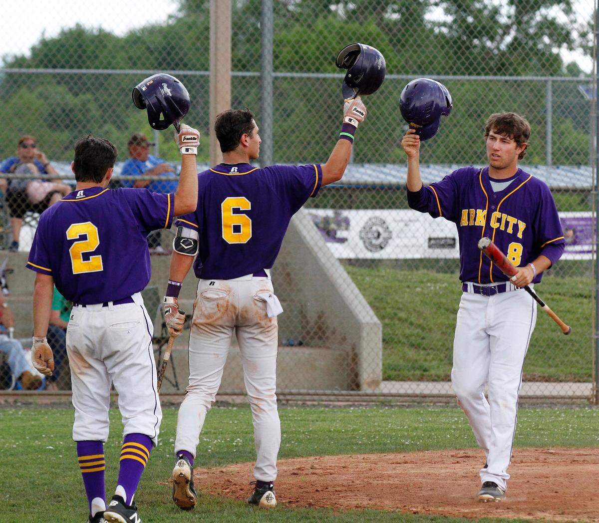 The Arkansas City baseball team