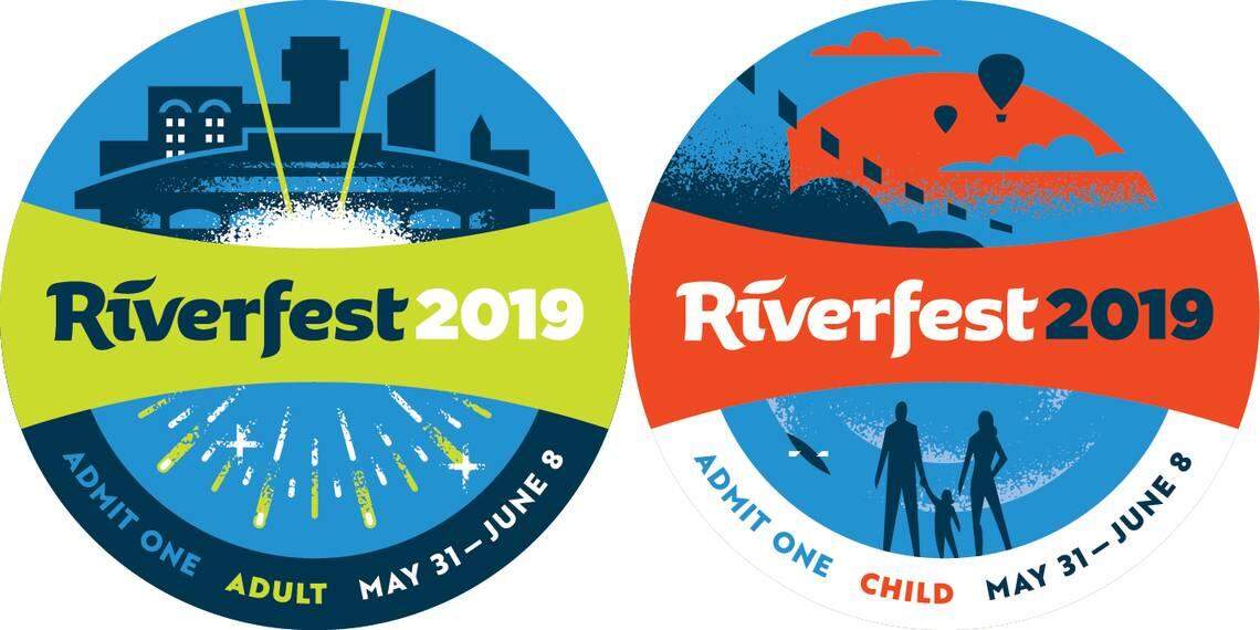 Discount Wichita Riverfest buttons are now on sale in Wichita.