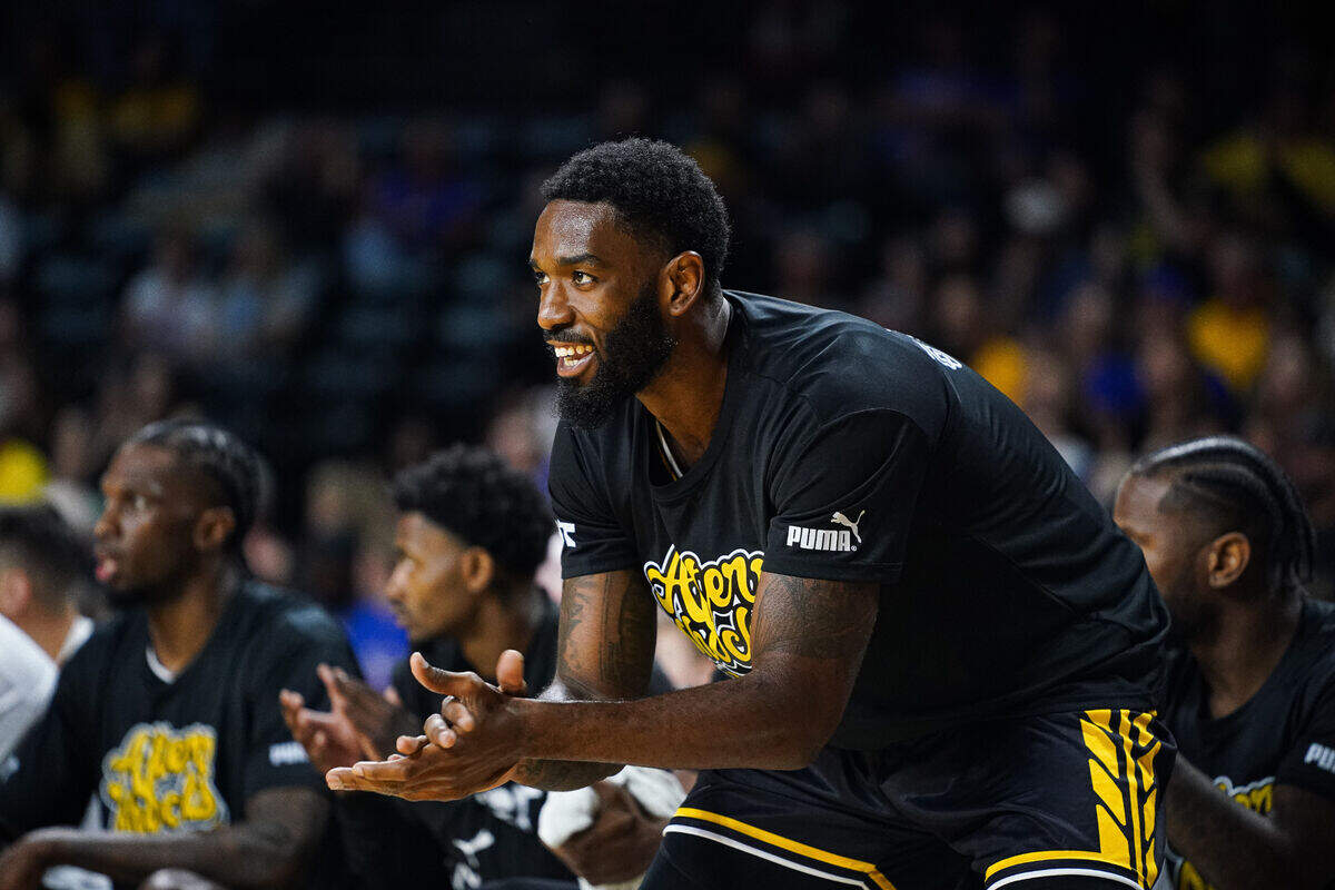 Rashard Kelly overcame a travel nightmare to make it to Wichita in time for the AfterShocks’ second-round TBT game on Monday night.