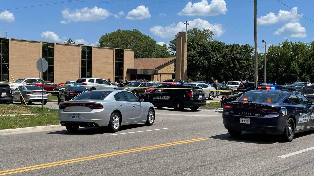 Wichita police and Sedgwick County deputies responded to a shooting Friday afternoon at a church near 11th and Oliver.