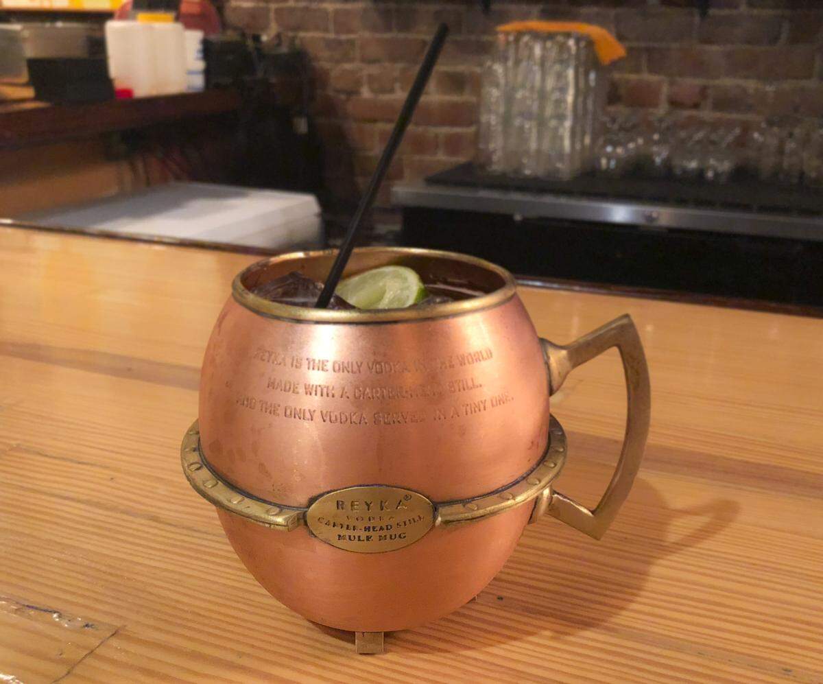 Moscow Mule from The Monarch.