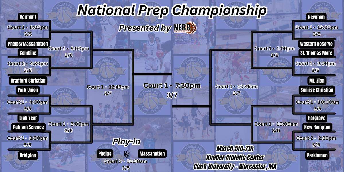 Sunrise Christian is the No. 2 seed in the National Prep Championship.