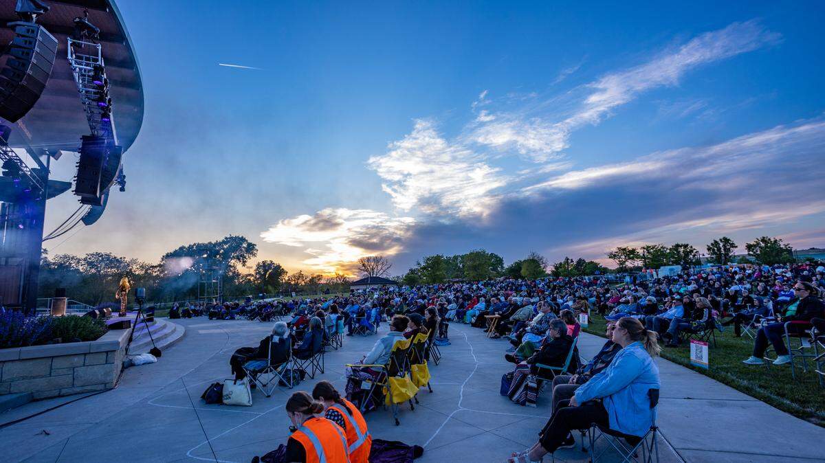 Capitol Federal Amphitheater served as one of the homes for MTW last year, when COVID concerns kept audiences from gathering closely in the Century II concert hall. “Jersey Boys” is the only Music Theatre Wichita performance this season scheduled to be performed at the Andover amphitheater.