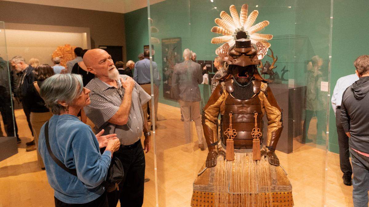 “Samurai: Armor from the Collection of Ann & Gabriel Barbier-Mueller,” at the Philbrook Museum of Art in Tulsa, features objects spanning eight centuries.