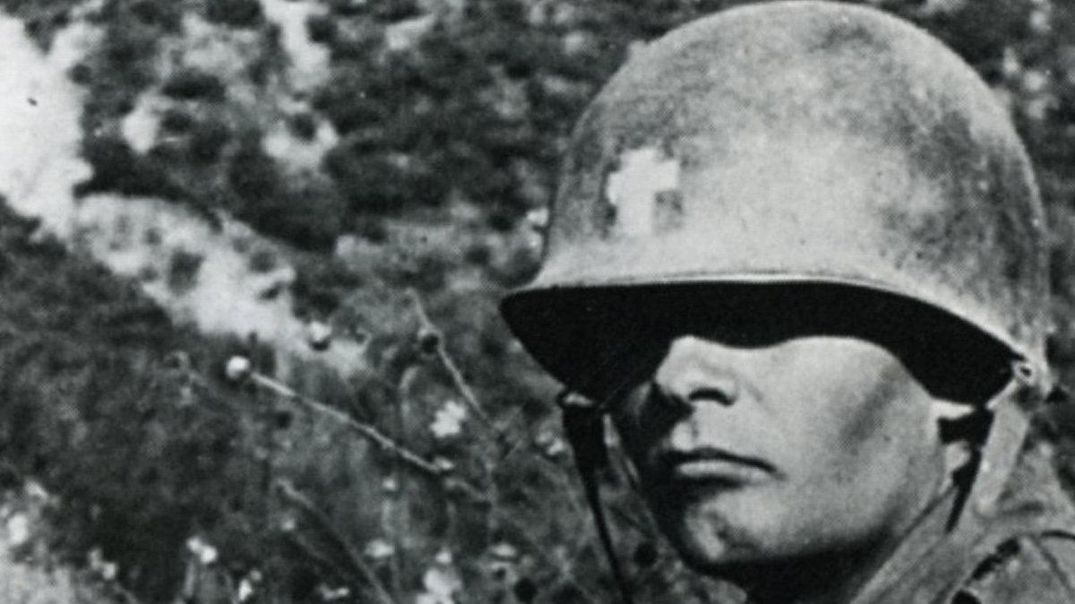 Fr. Kapaun in Korea in fall of 1950.