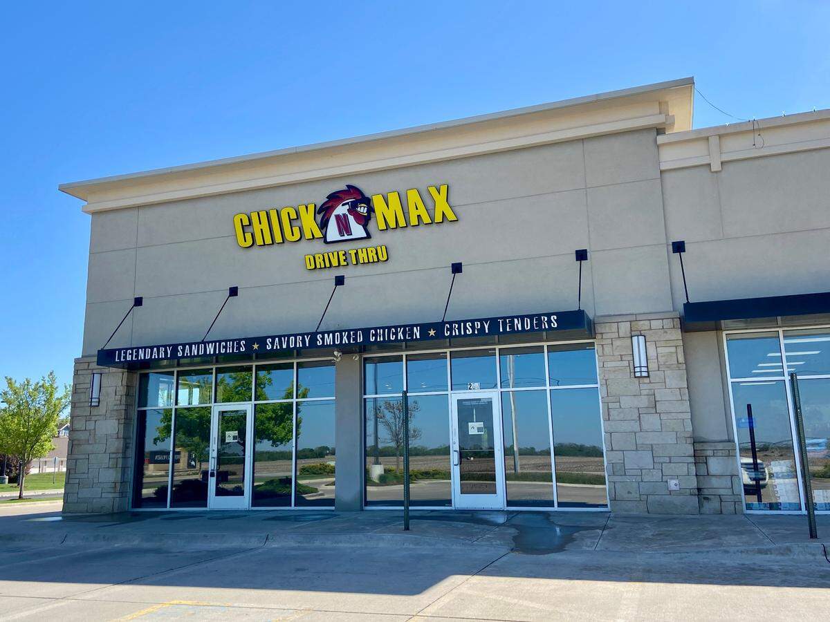 Chick N Max closed its restaurant at 37th and Maize Road in early March.