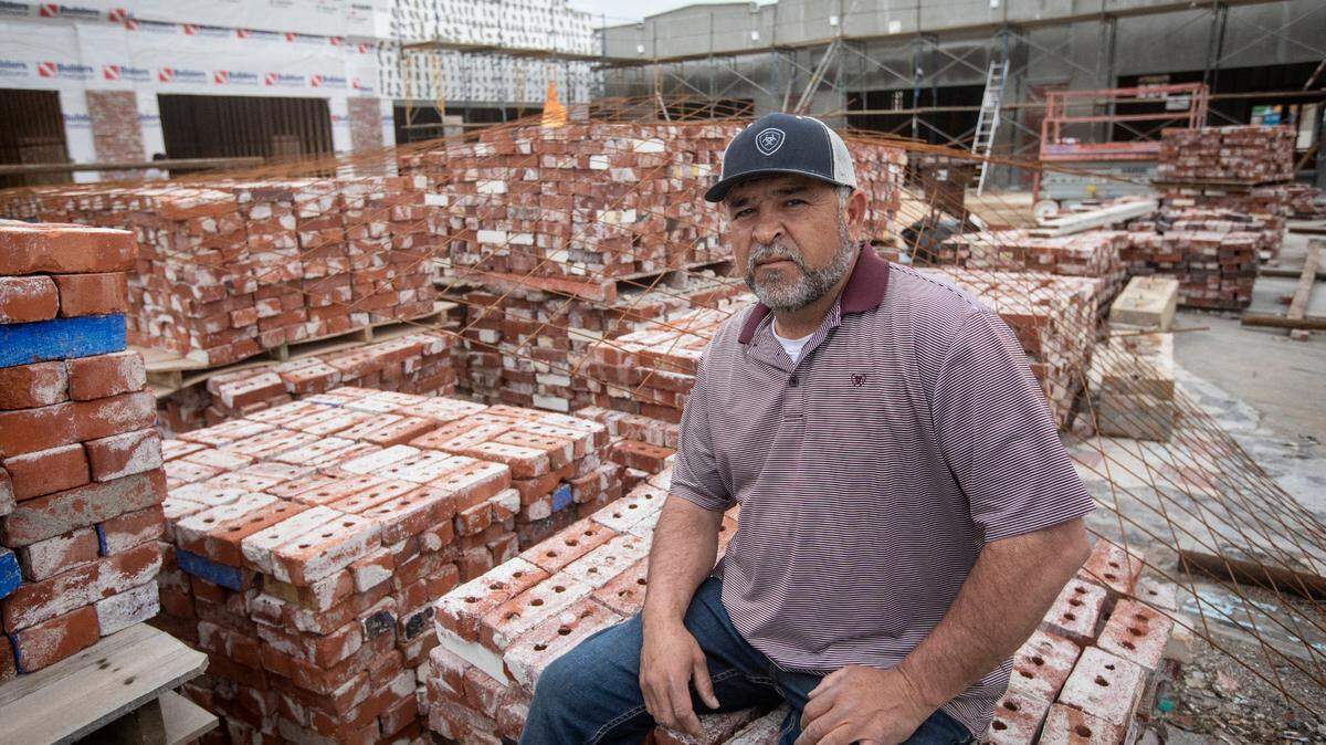 Romaldo Lopez is remodeling and adding to a commercial space at the corner of 21st and Broadway, which he’s calling Old New Market Place.