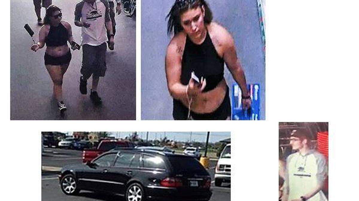 Wichita police are trying to identify these two people, who they say were involved in a shooting at Menards on North Maize on Monday.