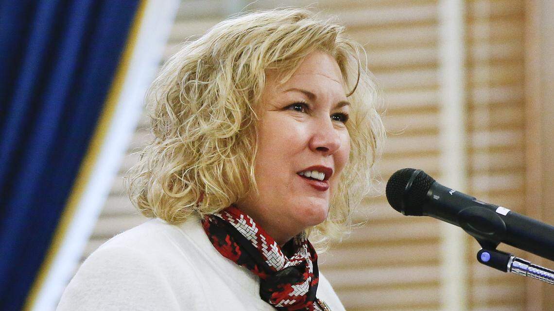 Gina Meier-Hummel was blasted by a Sedgwick County judge after her Department for Children and Families sought to reverse a decision about the adoption of three children in Wichita.