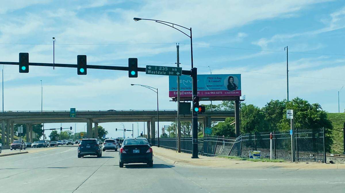 Wichita police responded to the area of Zoo Boulevard and Westdale on Thursday morning after shots were fired.
