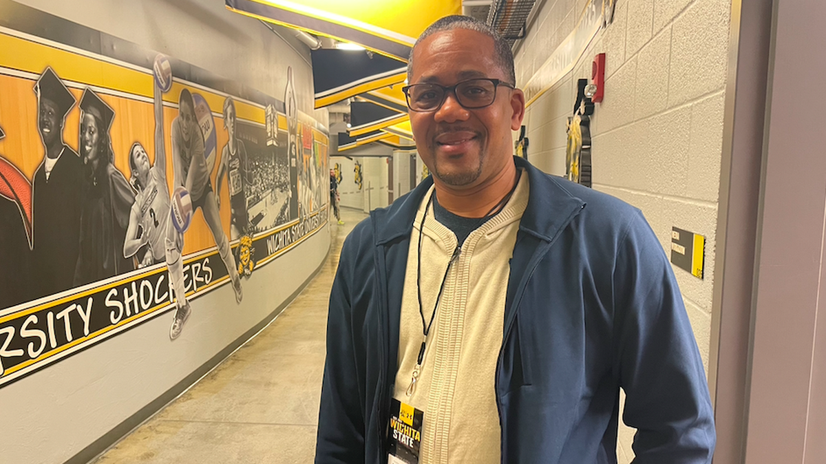 Wichita native Steve Woodberry, who was in attendance for the Wichita State-Houston game on Thursday, is now an NBA scout for the Minnesota Timberwolves.
