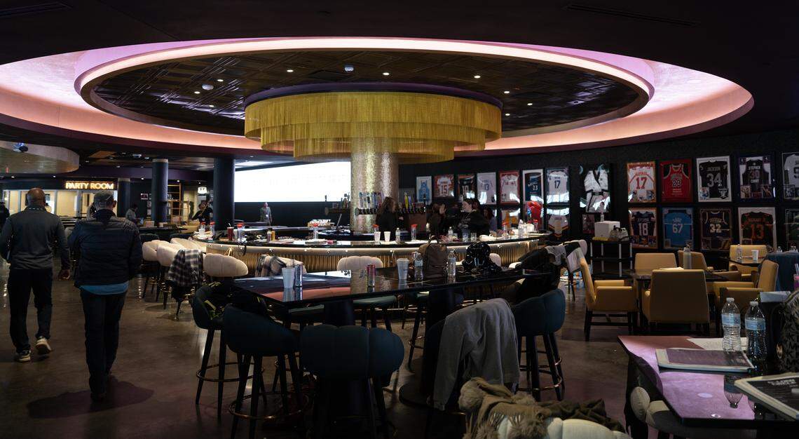 The Golden Circle bar will serve an entire floor of sports-related fun at the new Gilley’s.