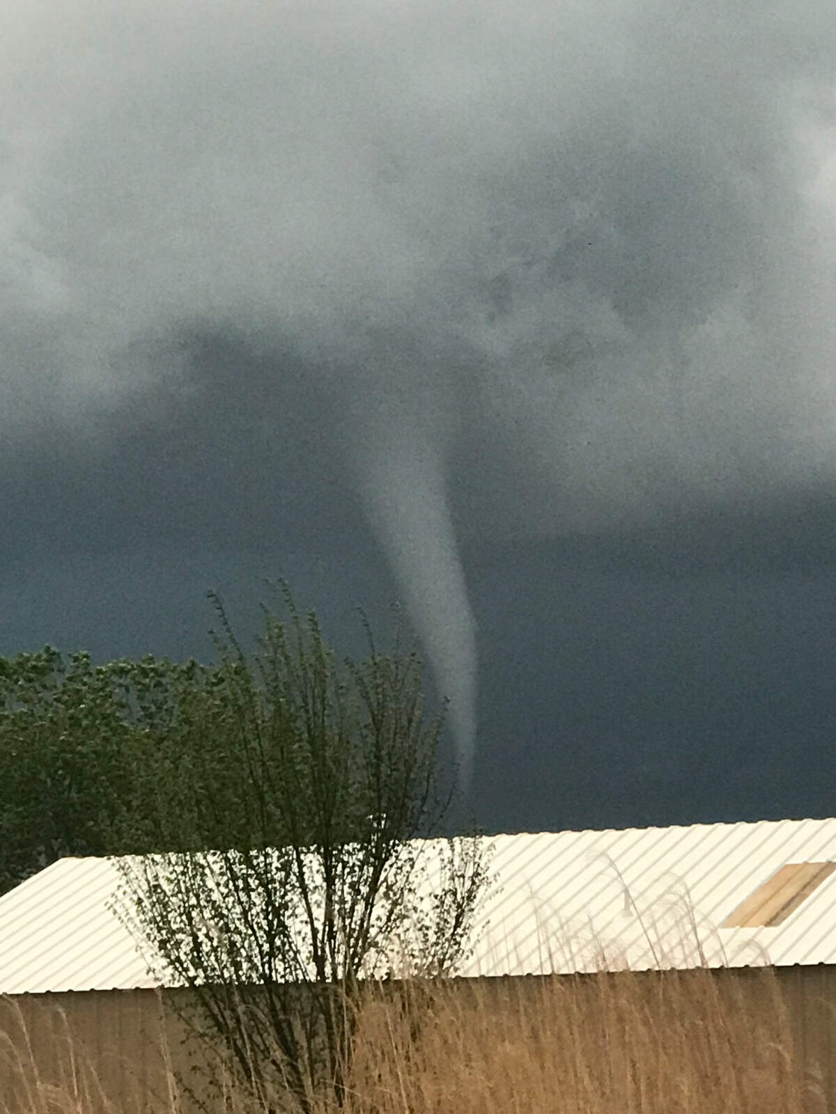 A tornado seen from 31st and Greenwich.