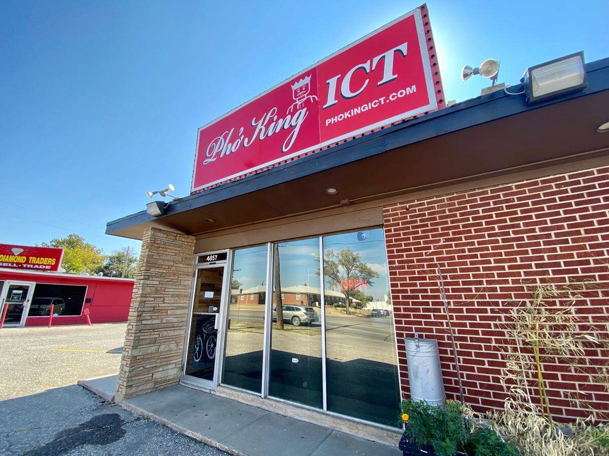 Pho King ICT has left its home at 4857 E. Harry and will reopen Friday at 3233 E. Harry, serving pho 24 hours a day.