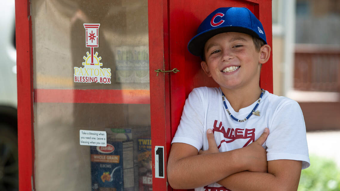 Kansas 10-year-old wins humanitarian award for providing others with easy access to food