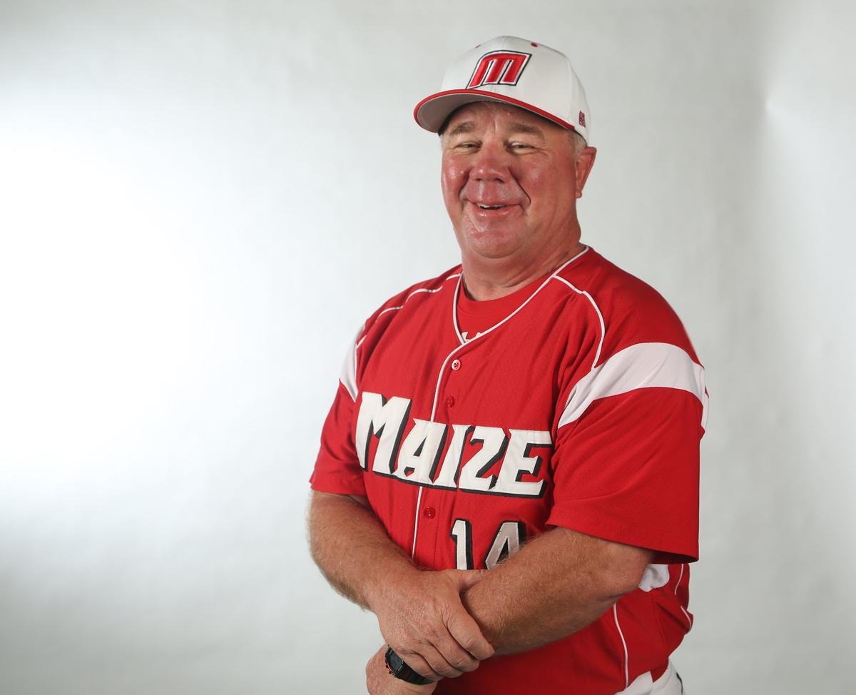 Rocky Helm, Maize coach of the Year. (June 5, 2018)